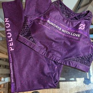 COPY - WITH Women’s high waisted leggings, sundays with love with matching Bra